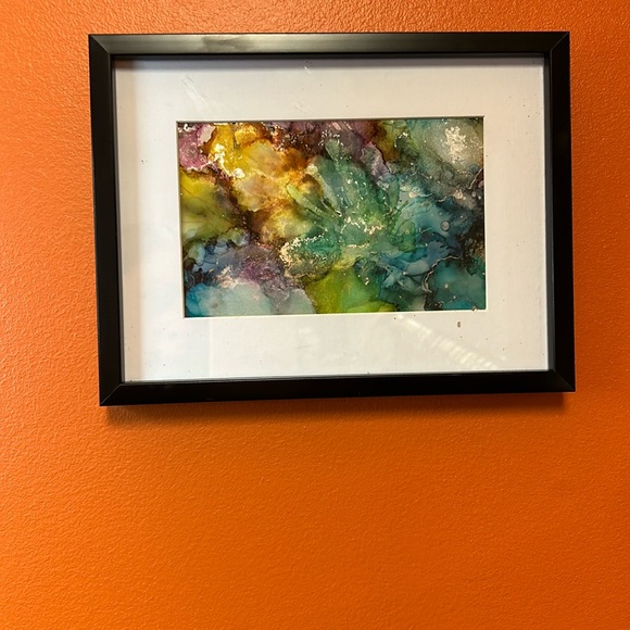 Other - Abstract painting with alcohol paint